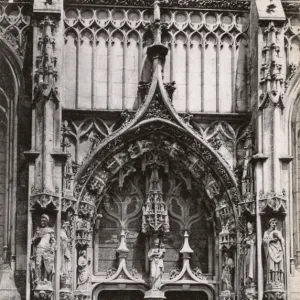 France - Montreuil sur-Mer - Chapel Entrance - Hotel Dieu