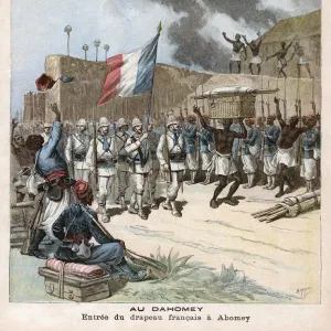 FRENCH IN DAHOMEY