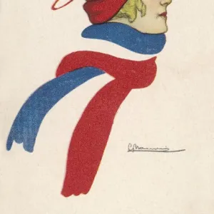 French Flag-Scarf