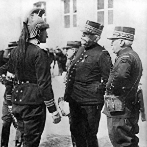 French Generals Joffre and Castelnau