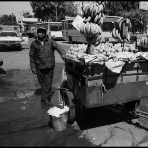 Fruit seller Cairo, Egypt