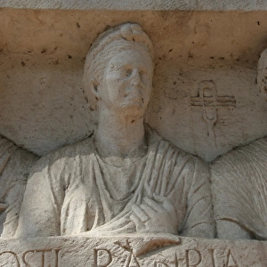Funerary monument. Tomb of Rabiri. Relief of priestess of I