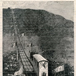 Funicular Vesuvius 1880