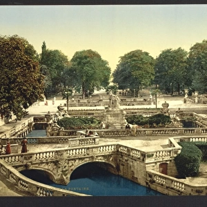 Garden of the Fountains, Nimes, France