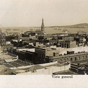 General view of Montevideo, Uruguay, South America