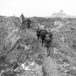 King George V Guided Tour Print, The Somme, 10 August 1916 King George V Guided Tour Print, The Somme, 10 August 1916