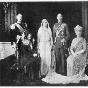 George VI Weds Elizabeth