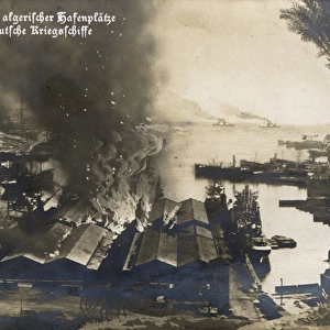 German bombardment of Algerian port, WW1