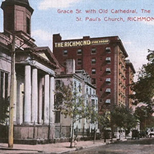 Grace Street, Richmond, Virginia, USA
