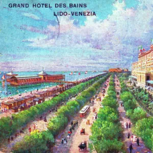 The Grand Hotel Des Bains, Lido, Venice