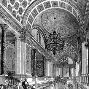 The Grand Staircase, Foreign Office, London, 1868