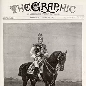 Graphic Front Cover 1895 Our Imperial Visitor