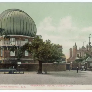Greenwich Observatory Print with Dome Greenwich Observatory Print with Dome
