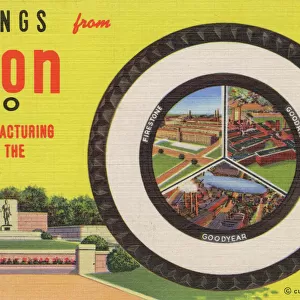 Ohio Mouse Mat Collection: Akron