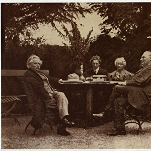 Grieg, Wife and Friends