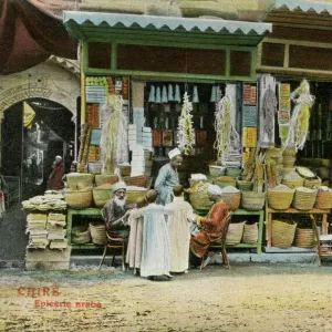 Grocery store in Cairo, Egypt