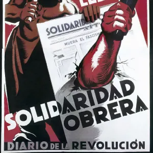 Guerra Civil Espanola (1936-1939). Trabajadores!!