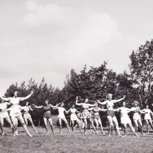 Gymnastics outside