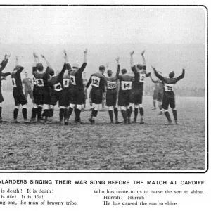 The Haka: New Zealand rugby war dance, 1905