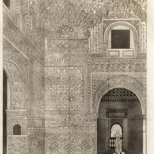 Hall of the Two Sisters, Alhambra Palace, 18th century