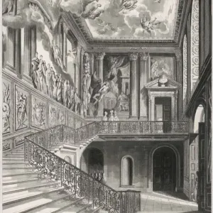 Hampton Court Grand Staircase Print Hampton Court Grand Staircase Print