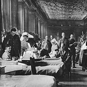 Hatfield House as a military hospital, World War Two
