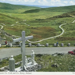 Healy Pass between County Cork and County Kerry, Ireland