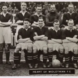 Heart of Midlothian FC football team 1934-1935