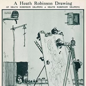 A Heath Robinson drawing