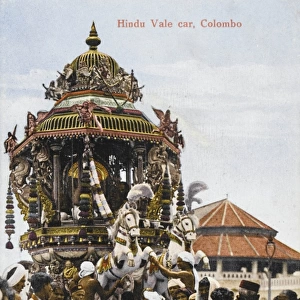 Hindu Juggernaut Car - Ceremony at Colombo