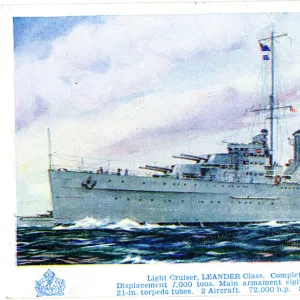 HMS Ajax, light cruiser, Leander class