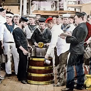 HMS Alexandra, rum rations, Royal Navy, probably