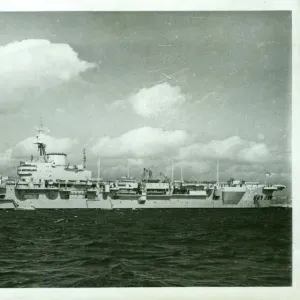 Aircraft Carrier HMS Indefatigable (R10), Portland, Dorset