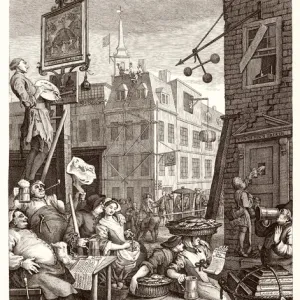 Popular Themes Mouse Mat Collection: William Hogarth