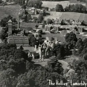 Aerial View of The Hollies Children's Home Print, 1902 Aerial View of The Hollies Children's Home Print, 1902