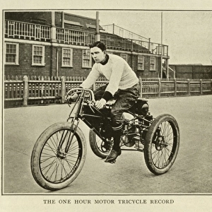 The One Hour Motor Tricycle Record