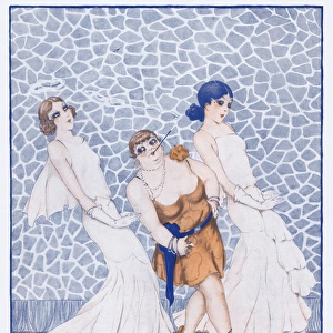 Illustration from Paris Plaisirs number 100, October 1930