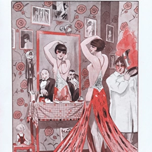 Illustration from Paris Plaisirs number 77, November 1928