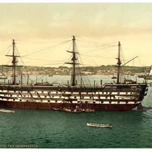 The Impregnable training ship, Plymouth, England The Impregn