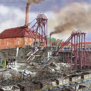 Industrial Revolution. England. Mining