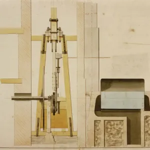 Boulton and Watt Steam Engine Print Boulton and Watt Steam Engine Print