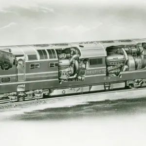 Locomotive à vapeur Deltic modèle DP 1 Locomotive à vapeur Deltic modèle DP 1