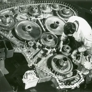 Moteur Deltic, le rapport final est en cours d'installation Moteur Deltic, le rapport final est en cours d'installation