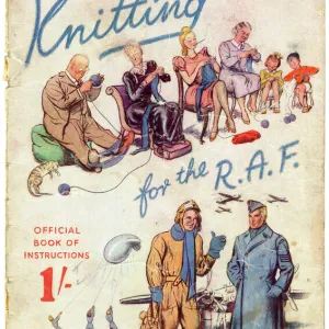 Instruction booklet, Knitting for the RAF, WW2