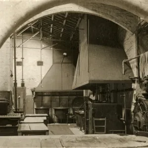 Interior of kitchen, Strangeways Prison, Manchester