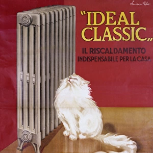 Italian advertisement for the Ideal Classic radiator