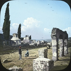 Italy - Pompeii - The Street of the Tombs