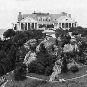 J P Morgan Newport Home Print, Rhode Island Seaside Residence J P Morgan Newport Home Print, Rhode Island Seaside Residence