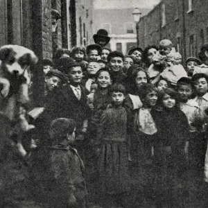 Jewish Children, East End of London