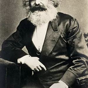 Karl Marx / Postcard